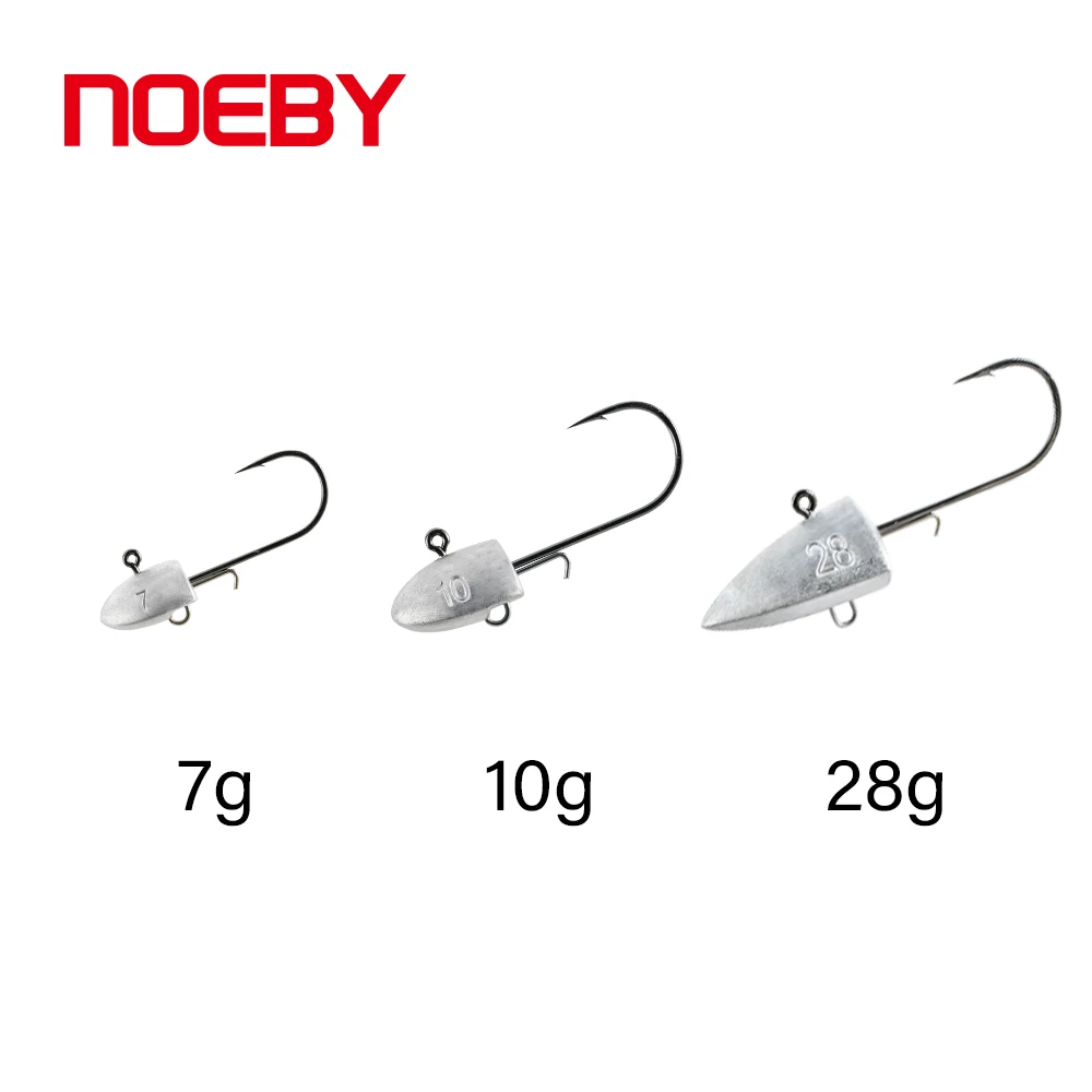 Noeby Dart Jighead – Anzuelo jig head para lubina - imagen 2
