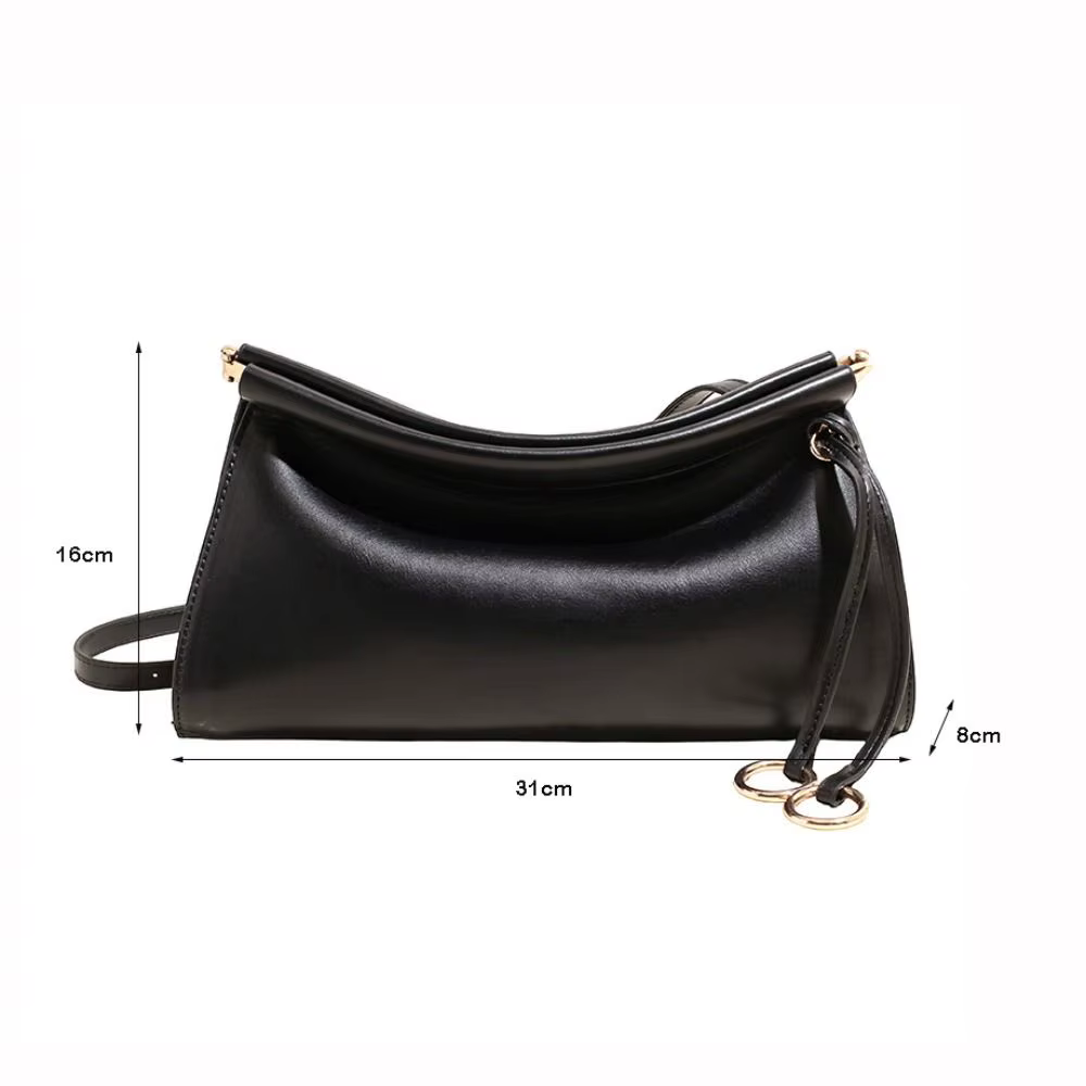 Bolso de hombro retro moderno estilo francés