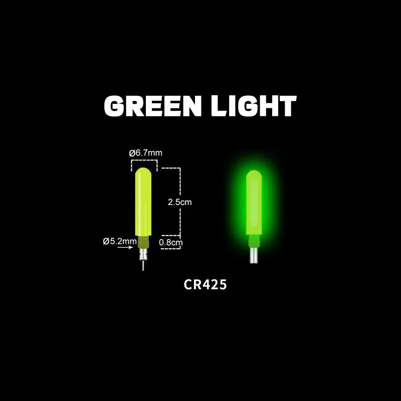 Tubo Luminoso Rock Fishing Sensor de Gravedad - Cambio Color Flotador - imagen 4