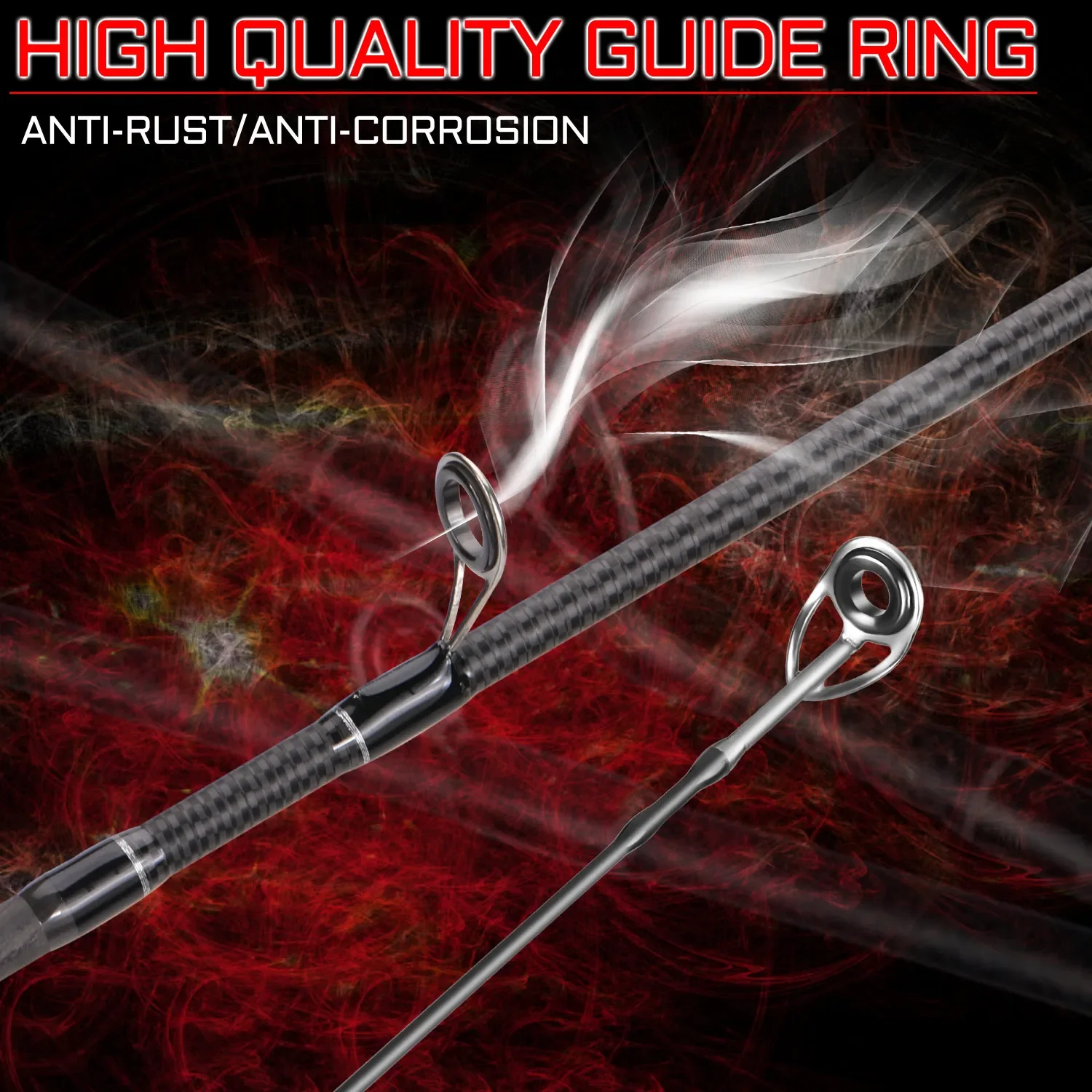 Combo Sougayilang caña spinning fibra carbono ultraligera carrete 10kg - imagen 5