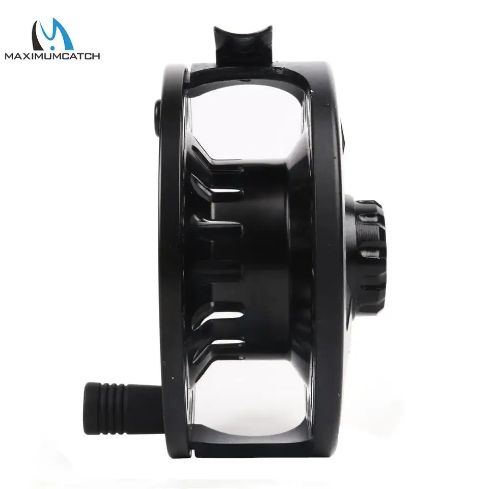Maximumcatch DM Carrete de pesca con mosca aluminio gran arbor fundido