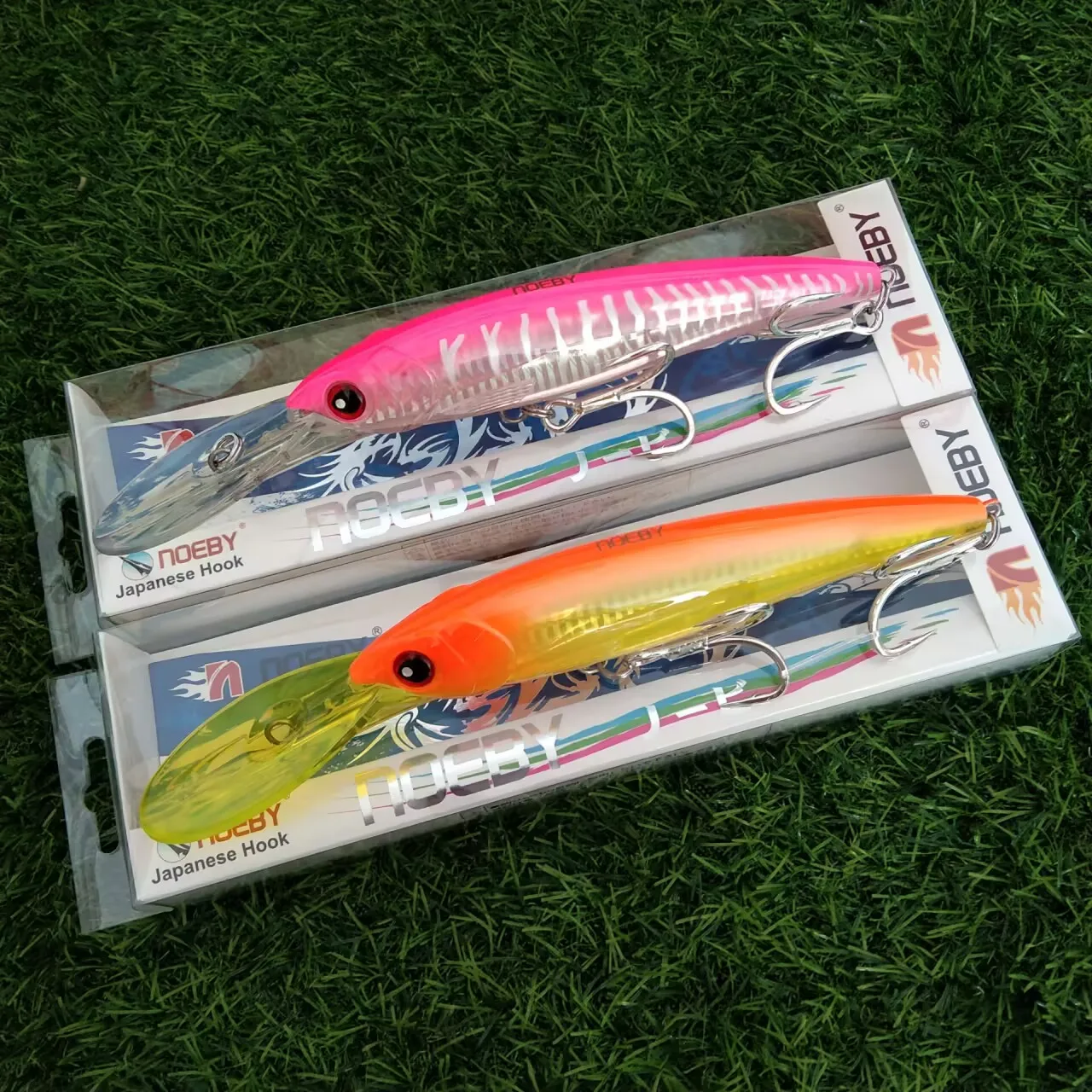 NOEBY Minnow Senuelos Duros de Arrastre