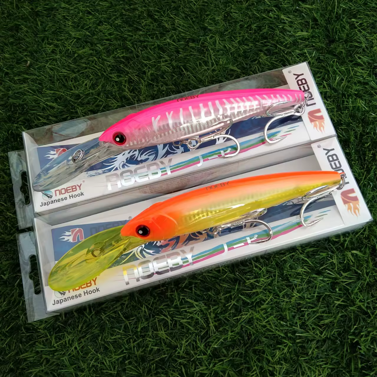 NOEBY Minnow Senuelos Duros de Arrastre