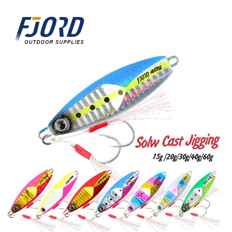 Fjord Jig Head Metal - Señuelo para lubina y trucha