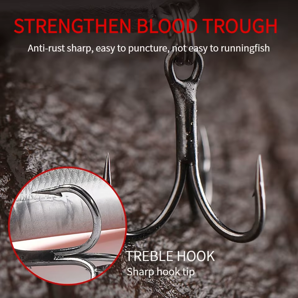Walk Fish Minnow con labio de perlas – Señuelo de lanzamiento pesado - imagen 5