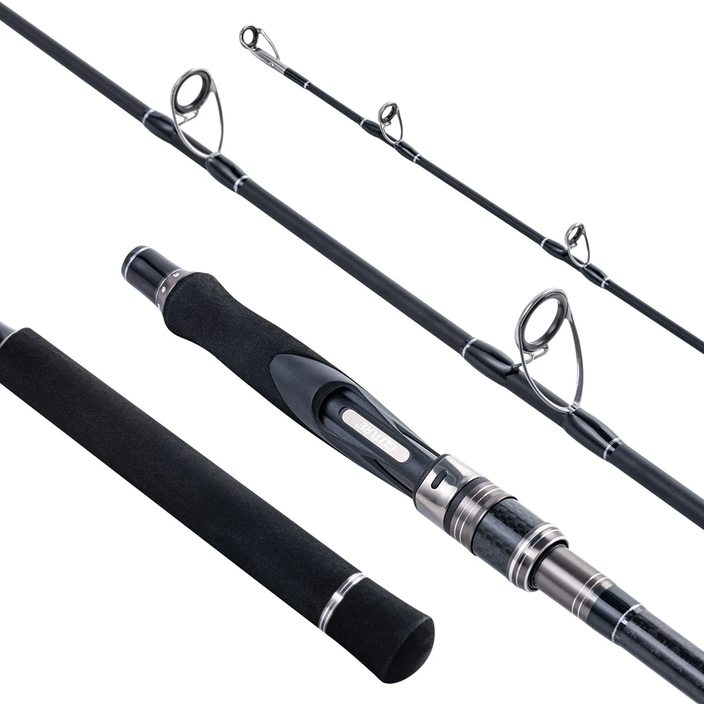 Caña Slow Jigging Goture de carbono – guías cerámicas marinas - imagen 3