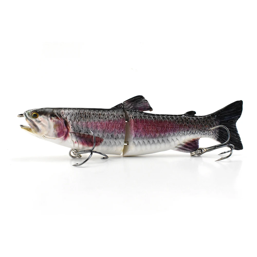 S Swim Glide señuelo trucha lastrado deslizante tallado a mano - imagen 4