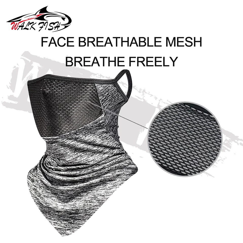 Cubre rostro para ciclismo uso real