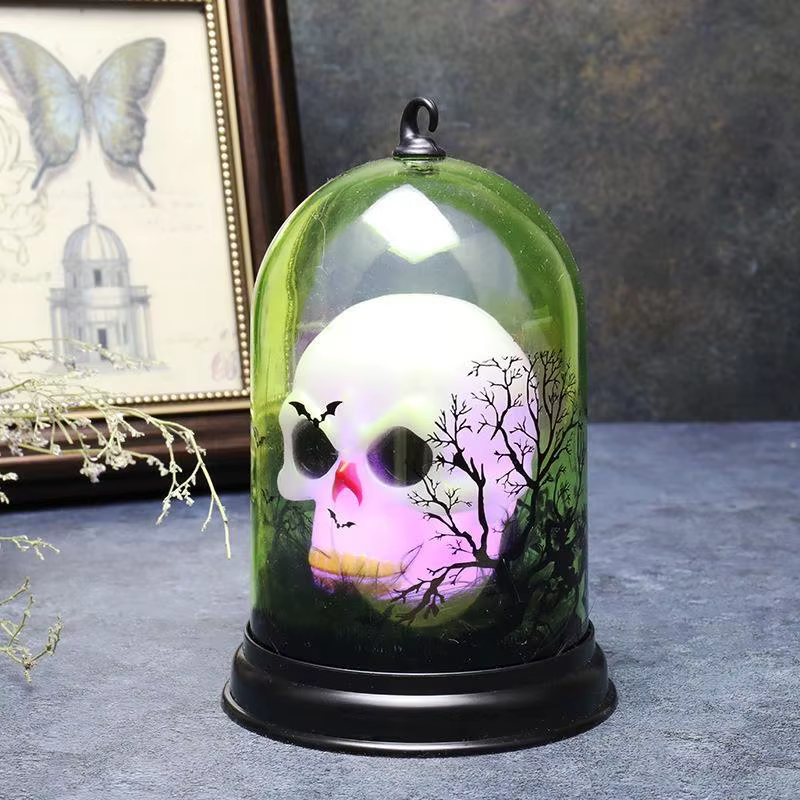 Lámpara LED Calabaza Malvada detalle
