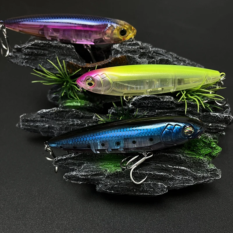 Señuelo stickbait flotante Surface Walker lápiz – para trucha y lubina - imagen 2