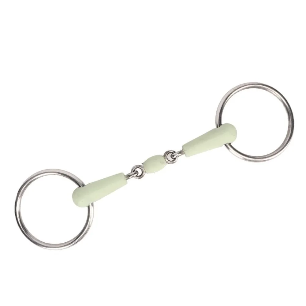 Brida cadena de acero inoxidable pulido duradera para caballo