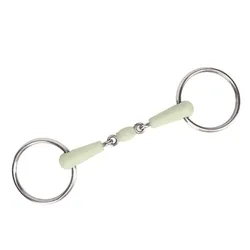 Brida cadena de acero inoxidable pulido duradera para caballo