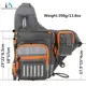 Bolso táctico cruzado V-Cross MAXIMUMCATCH para pesca con mosca - imagen 2