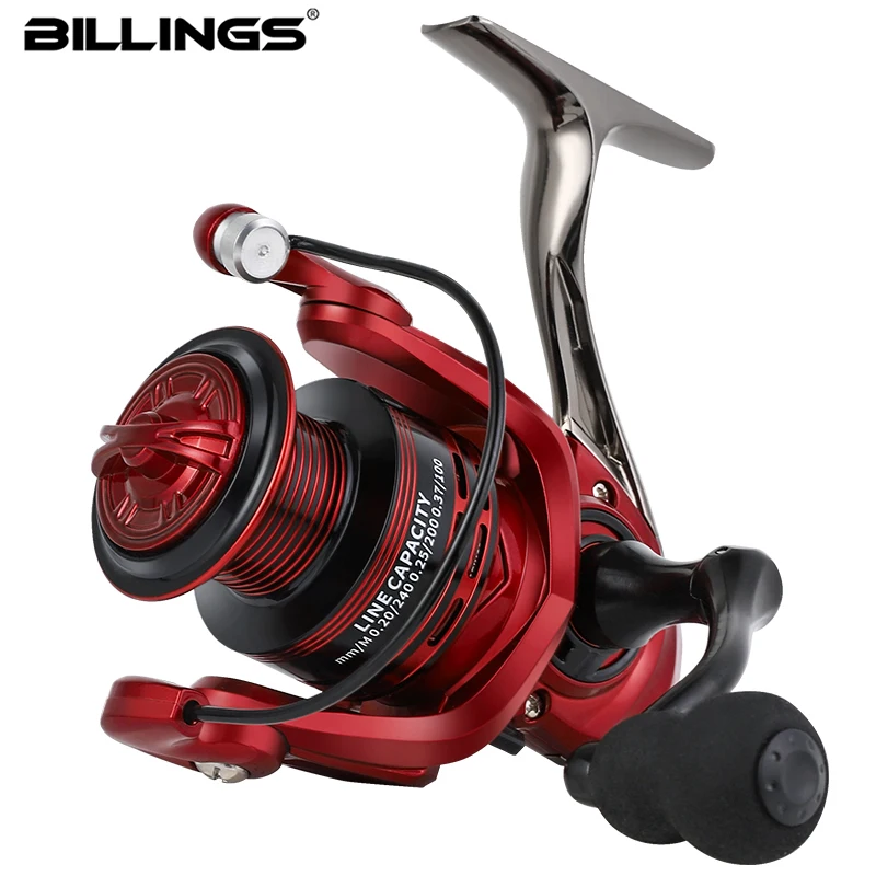 Carrete spinning BILLINGS de metal para agua dulce y salada - imagen 2