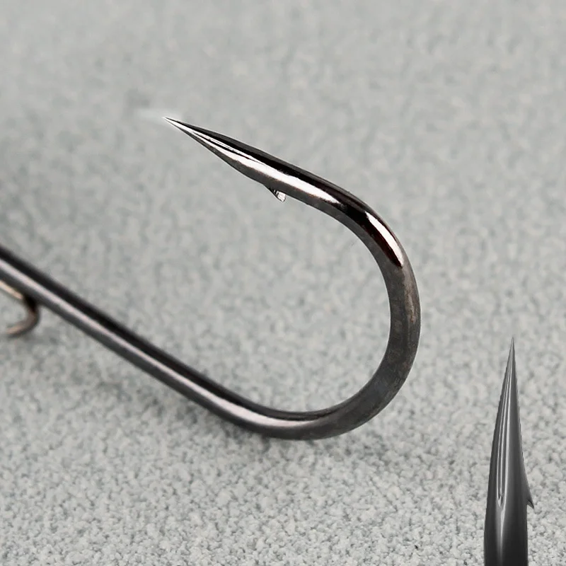 Anzuelos Jig Head negros para spinning y curricán - imagen 5
