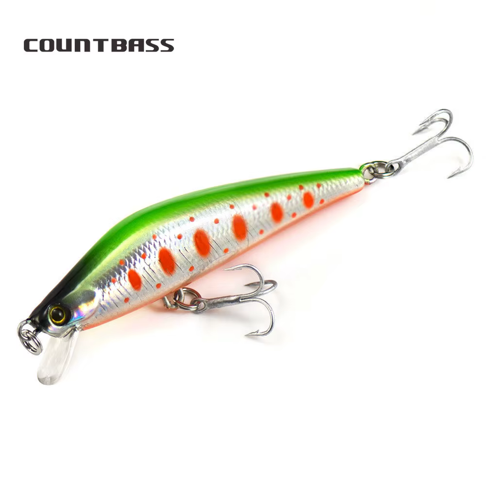 Countbass Minnow 75mm – Jerkbait para pesca en agua salada - imagen 3