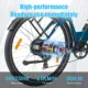 Bicicleta eléctrica urbana TTGO C3 Pro, disco hidráulico - imagen 3