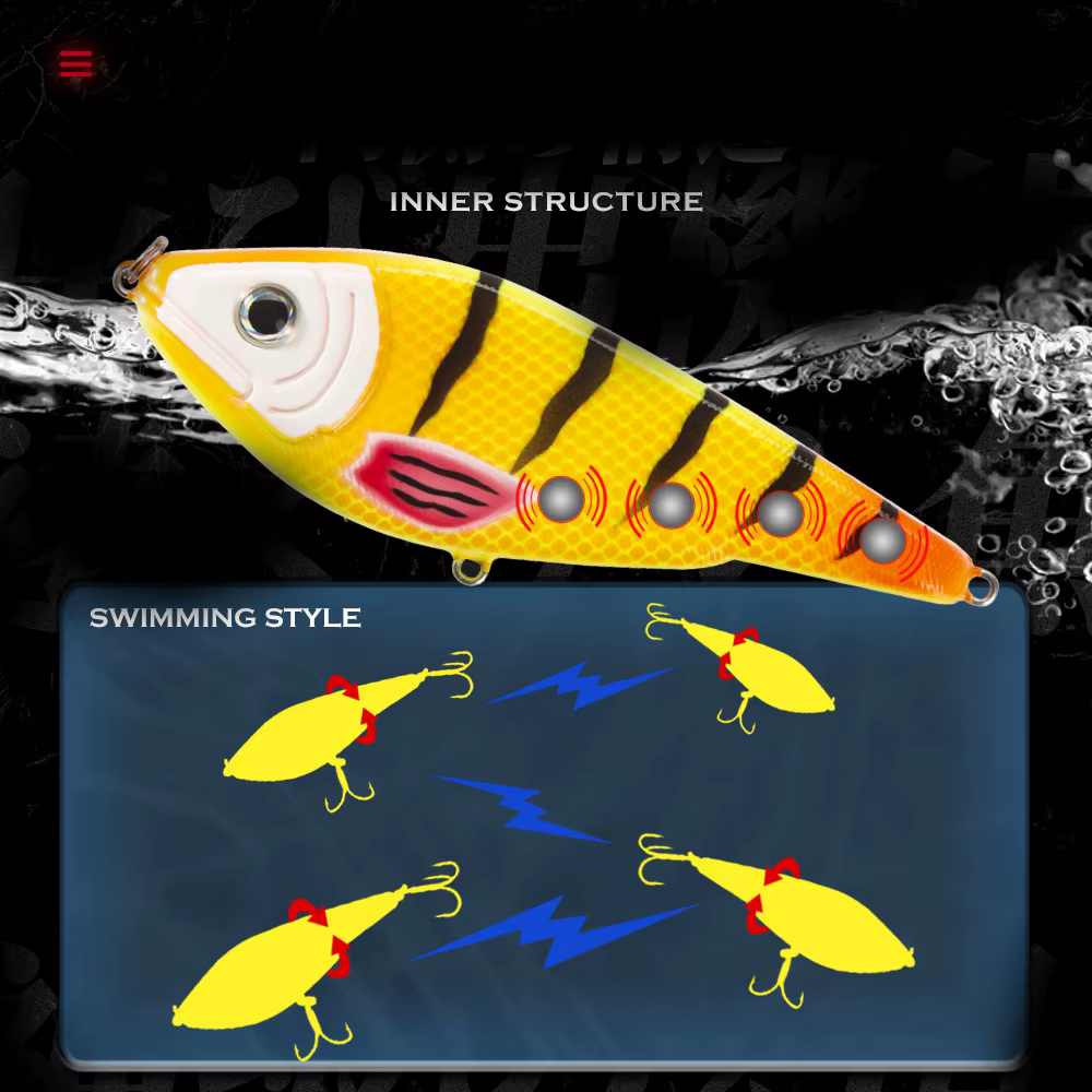 Cebos Hunthouse Slow Sinking Pencil – Crankbait sin - imagen 3