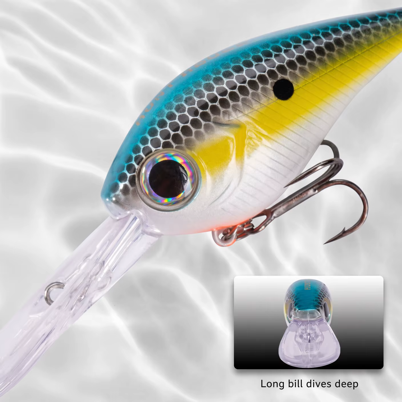 Hunthouse Wobbler 60mm – Crankbait para lubina - imagen 5