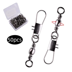 Esmerillones giratorios con enganche rápido para pesca de carpa