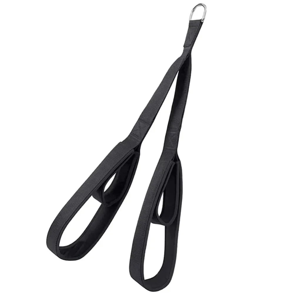 Correa larga antideslizante para cable de tríceps – agarre firme