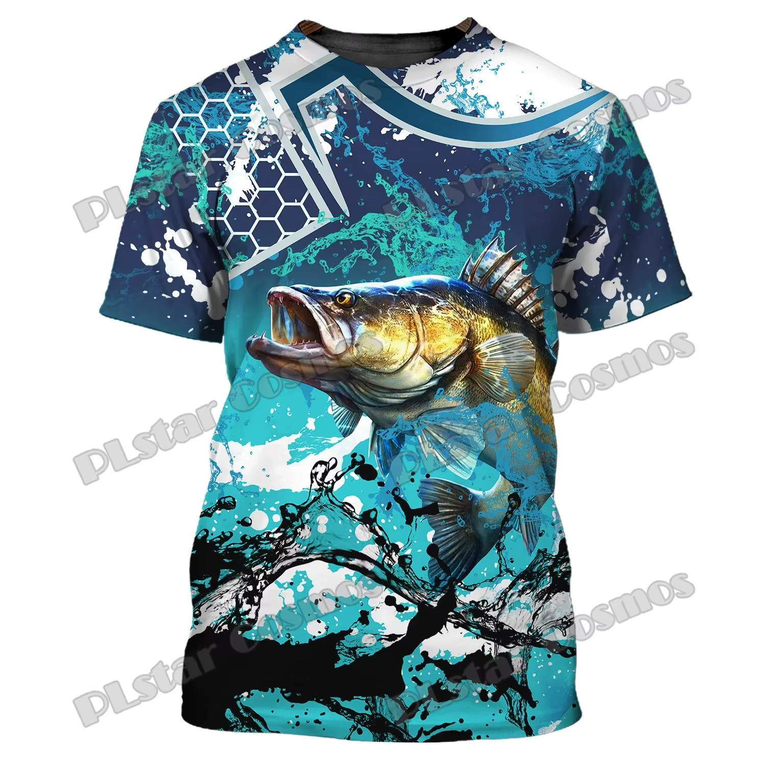 Conjunto pesca lubina PLstar Cosmos 3D camiseta y pantalón corto - imagen 3