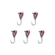 Anzuelo Jig Head para pesca en hielo con cebo de vinilo - imagen 2