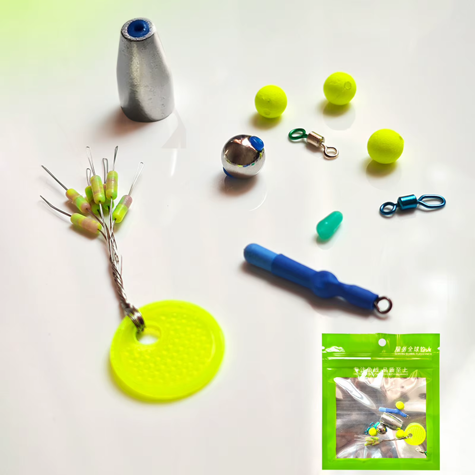Flotadores de pesca autoajustables con cambio de color - imagen 4