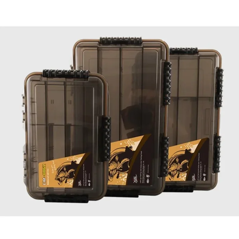 Caja de cebo impermeable y accesorios para señuelos blando y duro - imagen 4