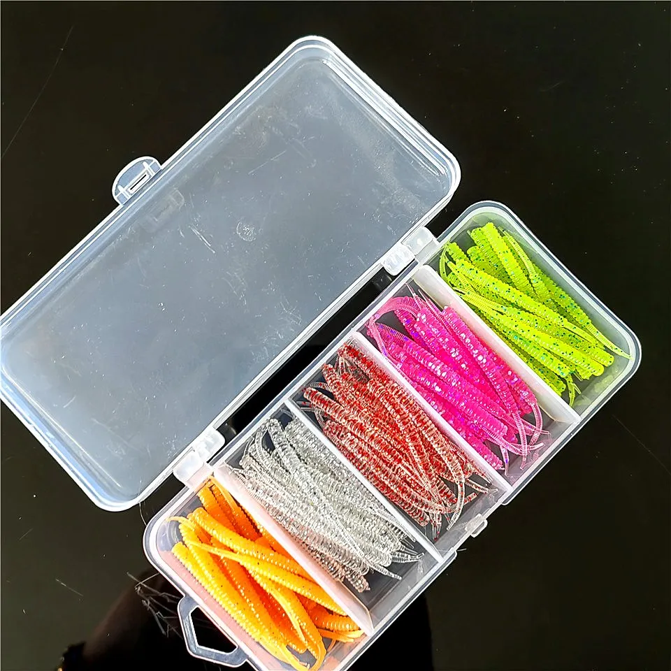 SWOLFY Señuelo Suave Ajing Vinilo Wobber para Pesca de Roca - imagen 3