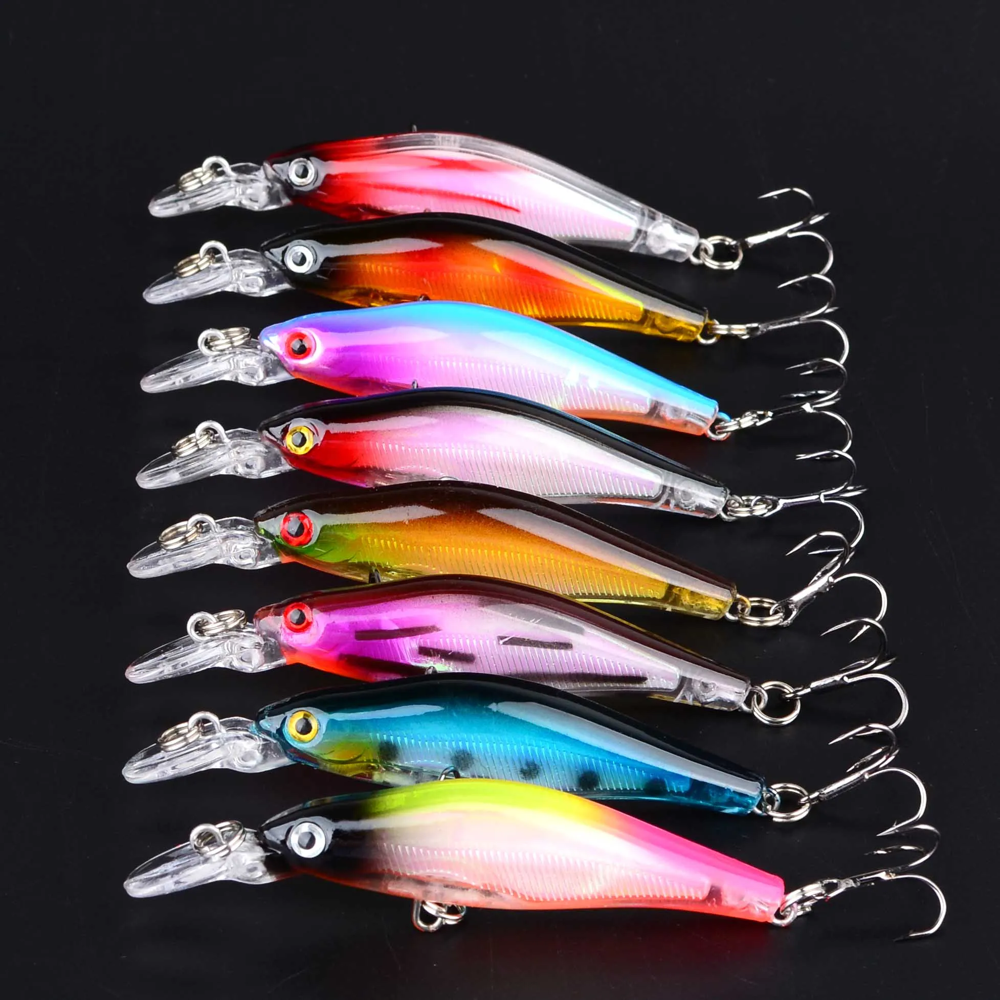 Wobbler Minnow de lanzamiento largo con impulso magnético para carpa - imagen 5
