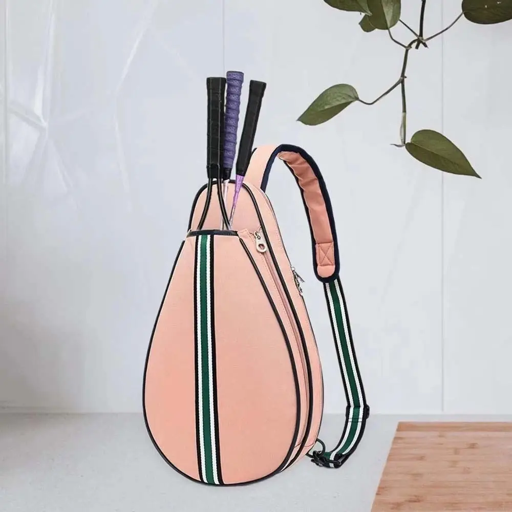 Bolsa para raqueta de tenis impermeable con cremallera y bandolera - imagen 3
