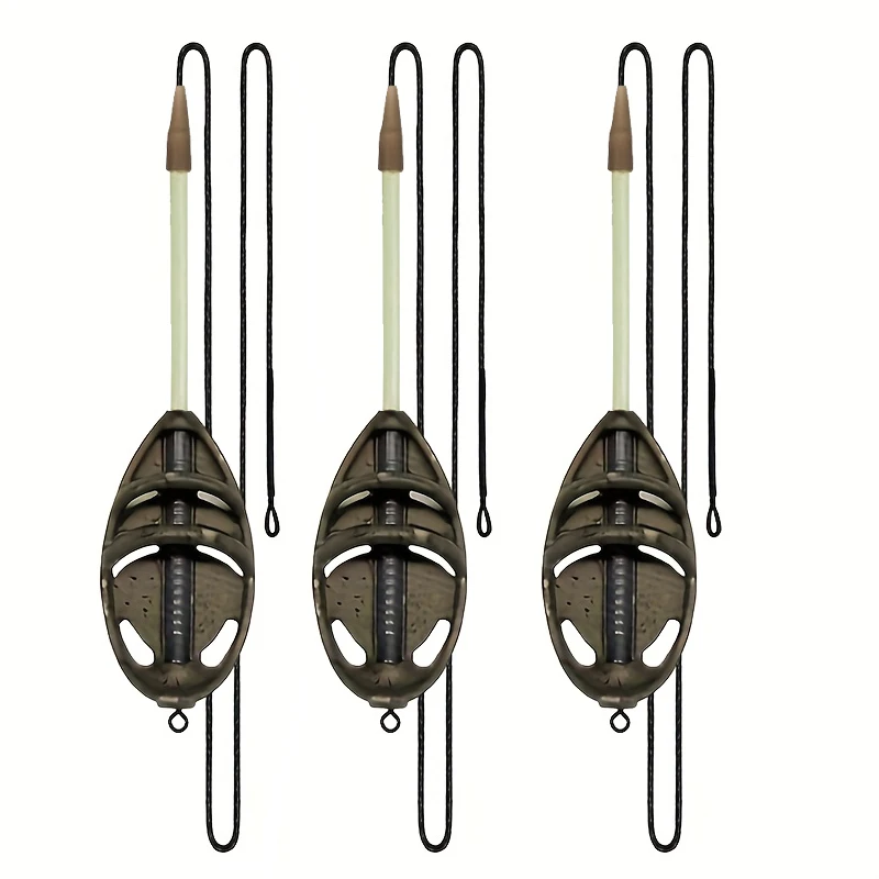Set Method Feeder para carpa con jaula de aleación de zinc antienredos - imagen 2