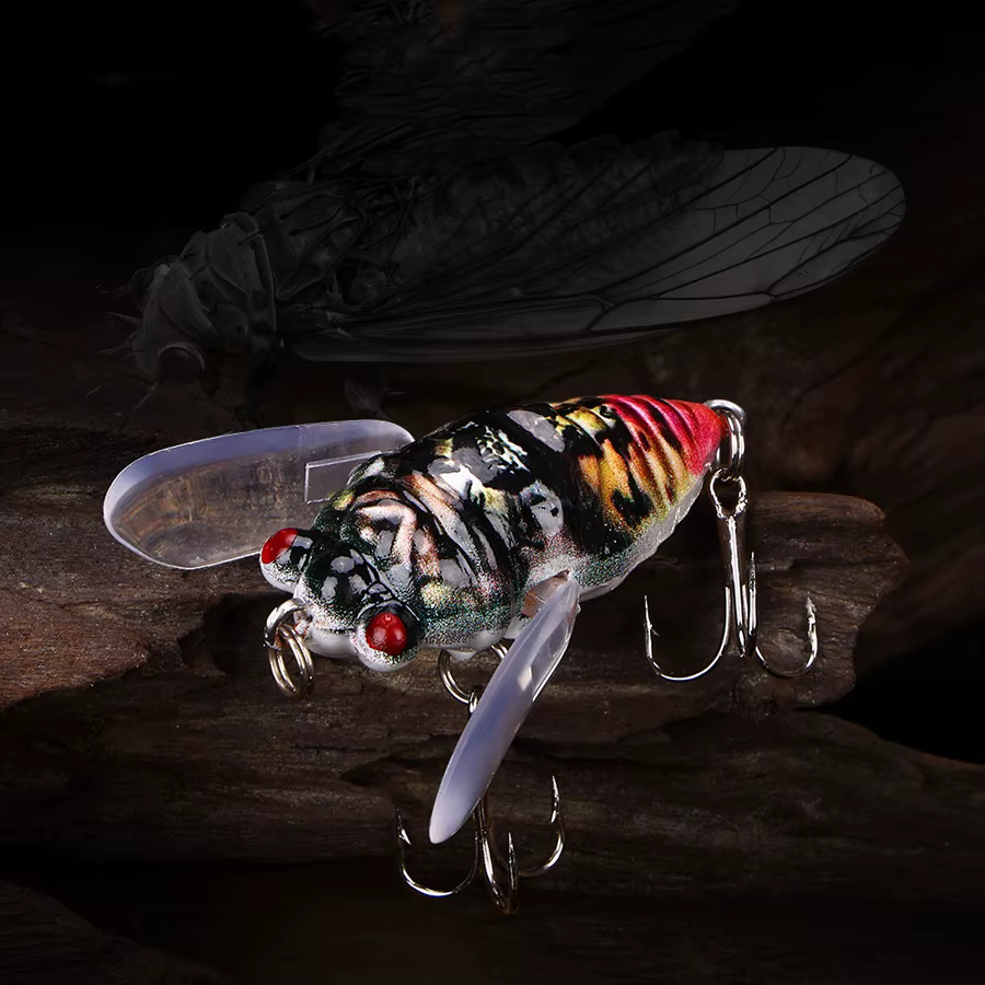 Señuelo Cigarra Popper 5cm 6g – Superficie ruidosa - imagen 4