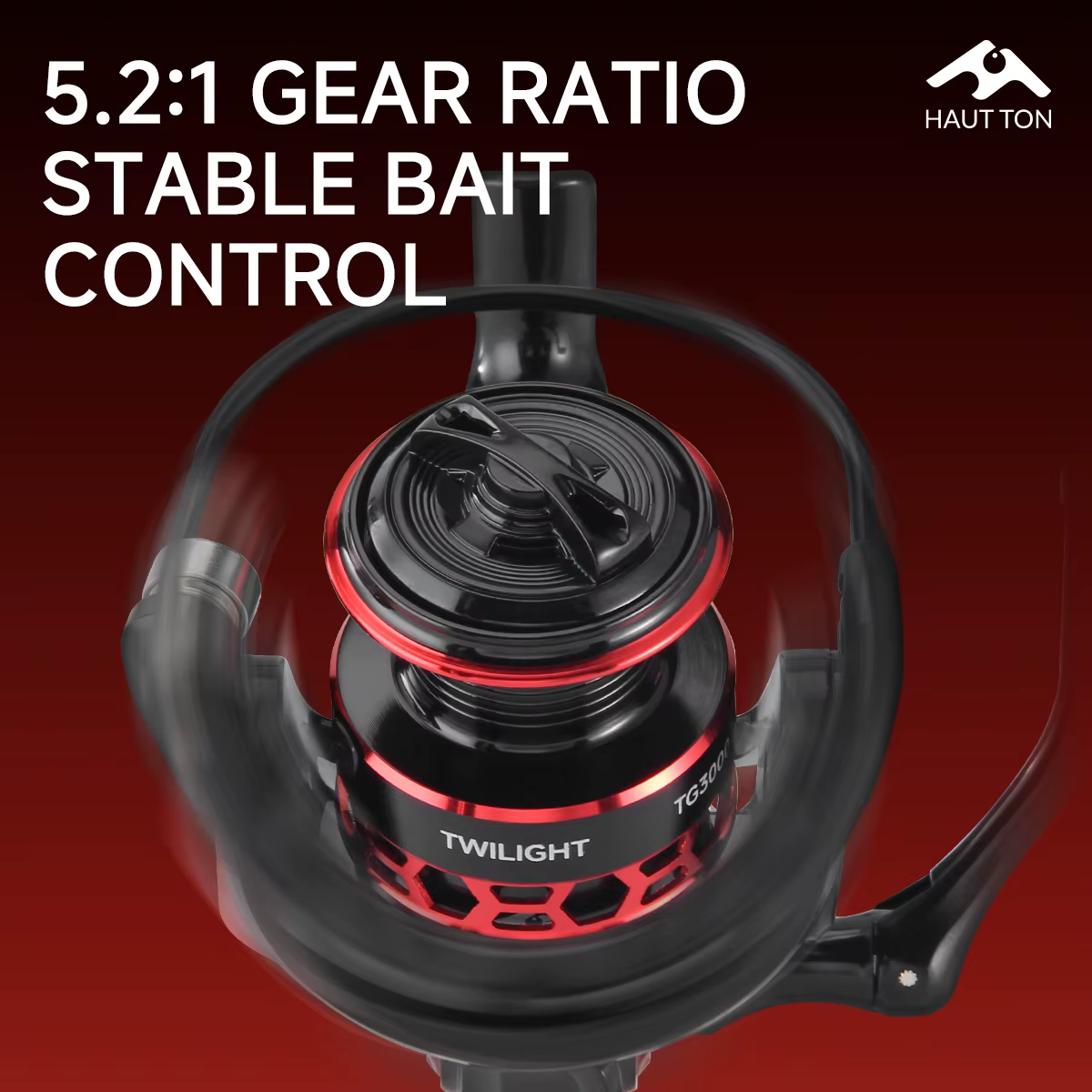 Carrete Spinning Ultraligero de Metal – Arrastre 10 kg Agua Dulce - imagen 2