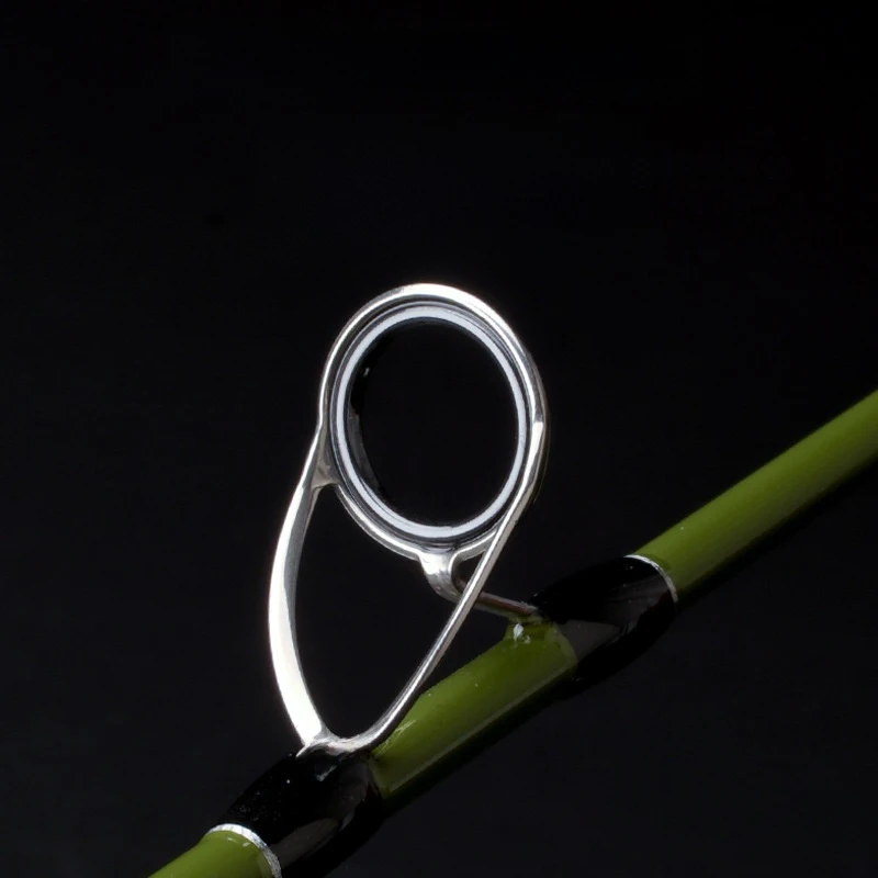Caña de jigging lento con punta sólida M de carbono para agua salada