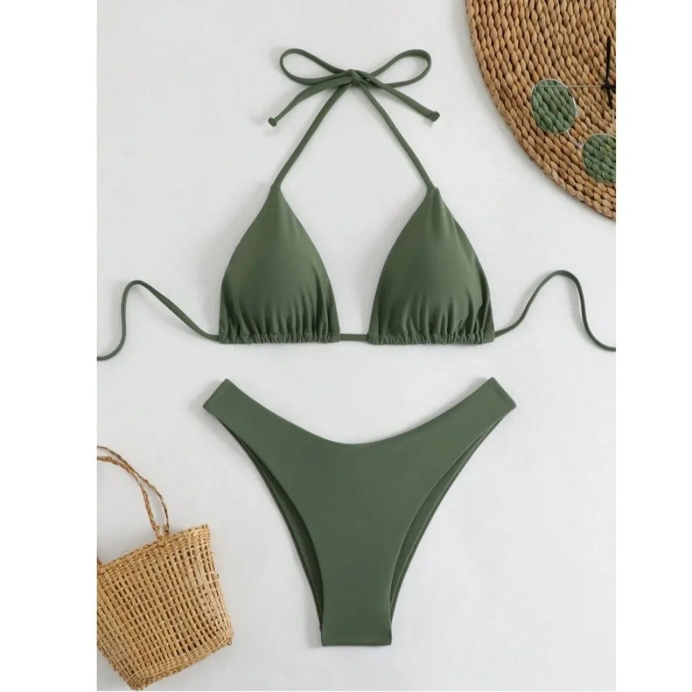 Bikini brasileño de verano para mujer, traje de baño casual - imagen 5