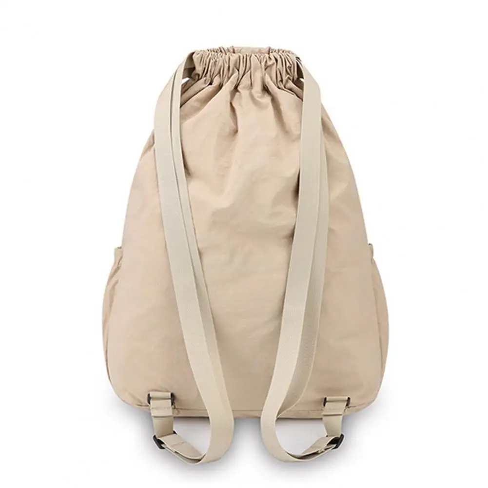Mochila impermeable con cordón resistente para pesca y viajes