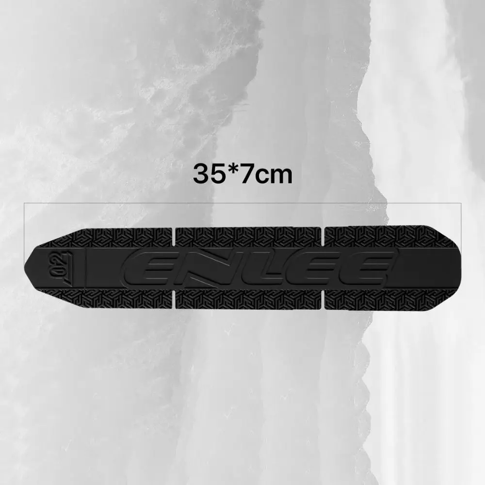 Pegatina protectora de silicona para marco y zona de cadena