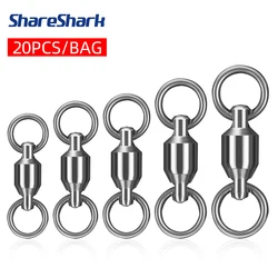 ShareShark giratorios de barril con rodamientos de acero inoxidable