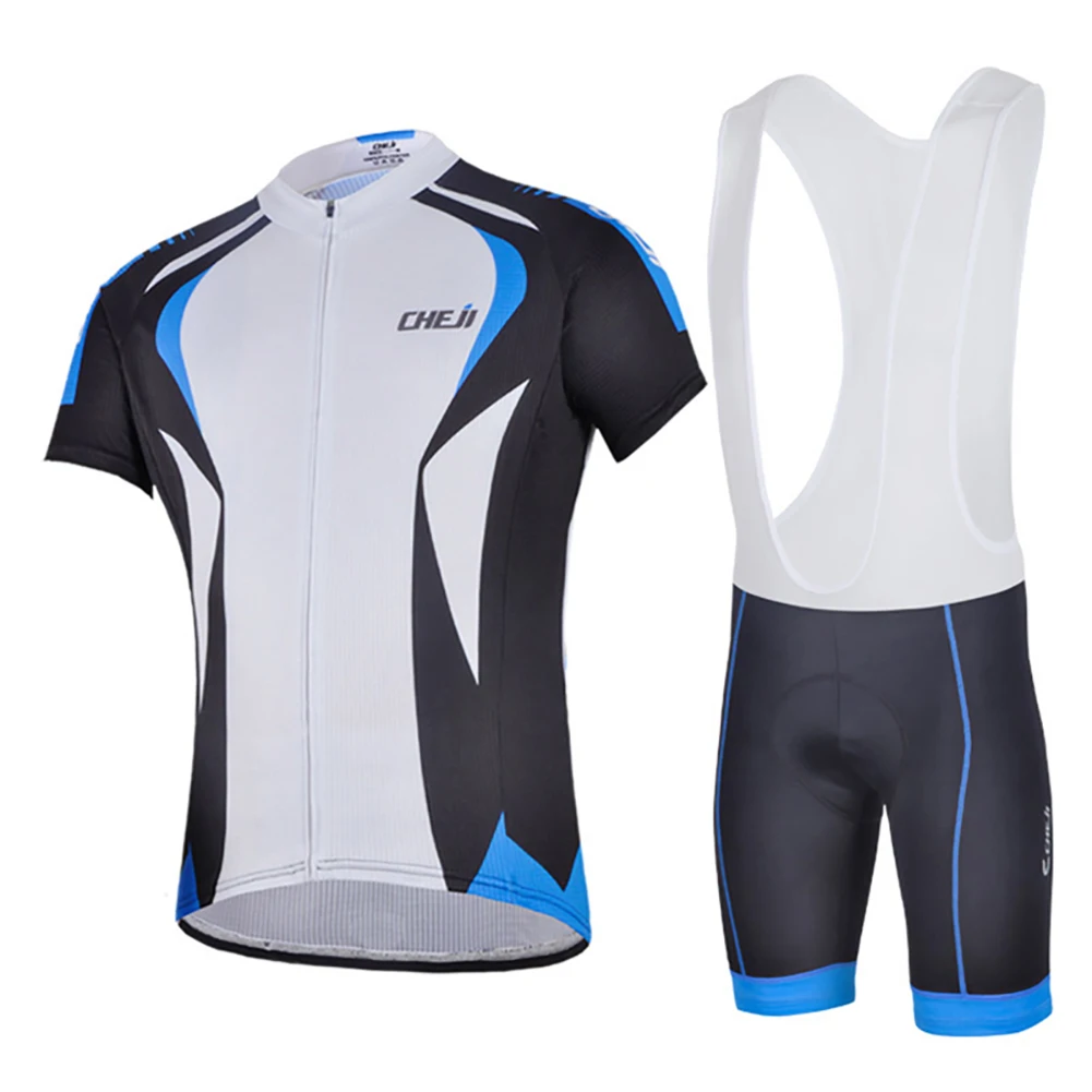 Jersey ciclismo manga corta con culotte gel y secado rápido - imagen 3