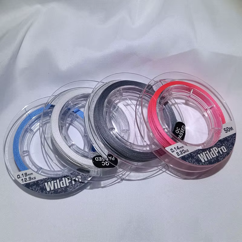 Línea multifilamento trenzada PE superresistente para pesca en hielo - imagen 2