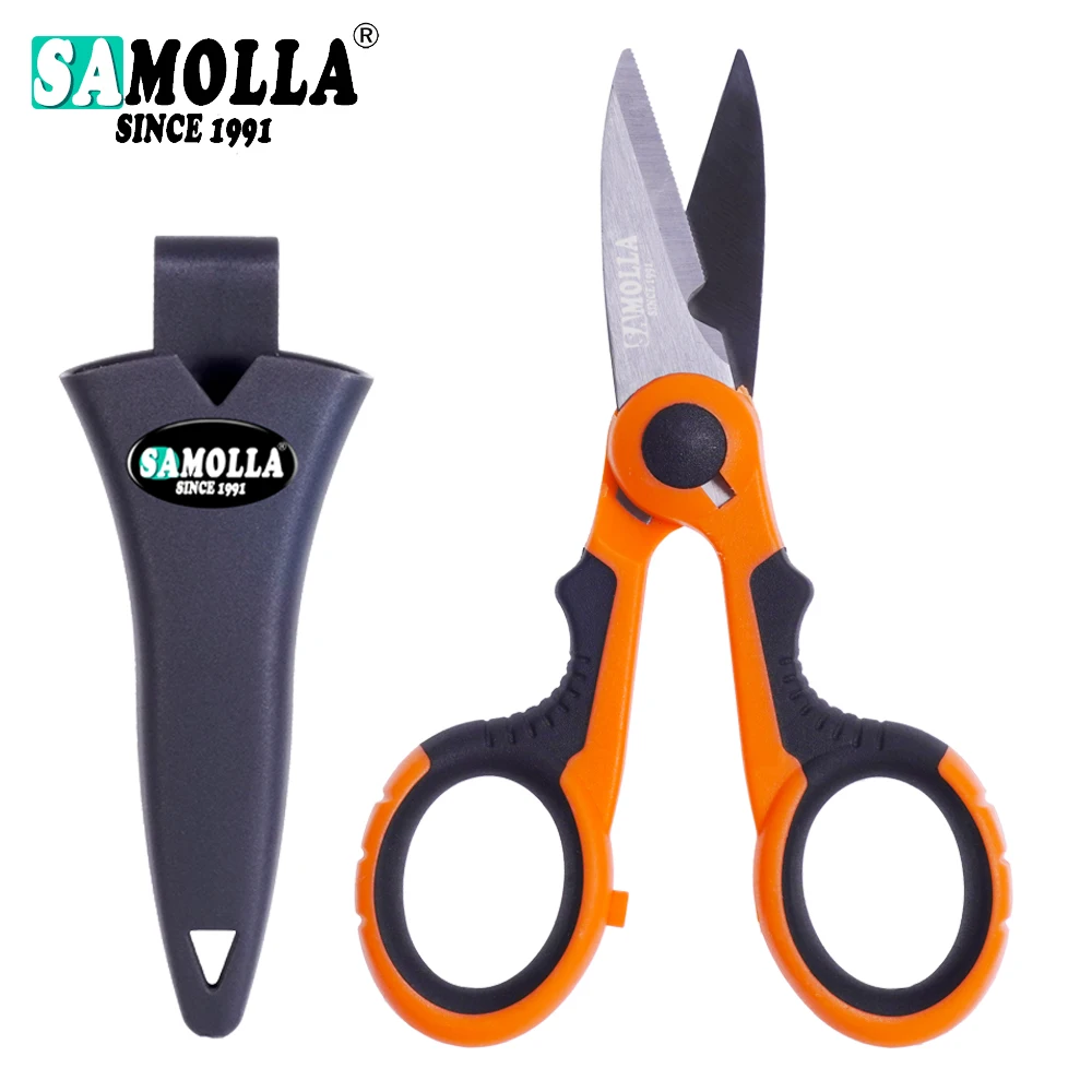 Tijeras de pesca acero inoxidable 420 portátiles - imagen 2