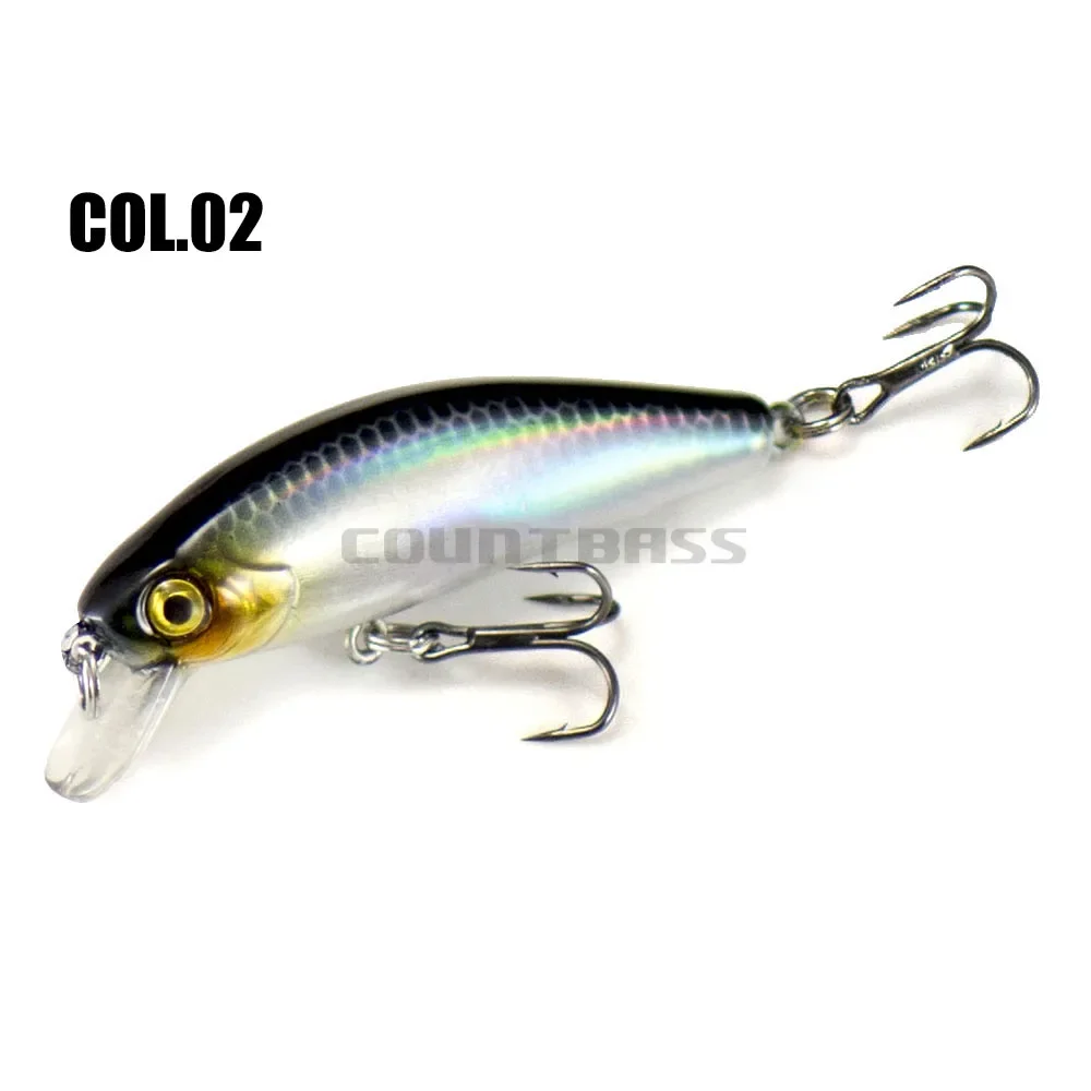 Countbass Señuelos Wobblers peso fijo para trucha – Crankbait