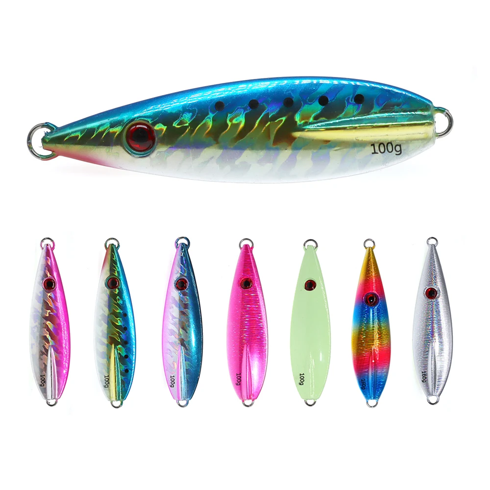 Señuelo jig metálico para jigging lento con acción reposada - imagen 4