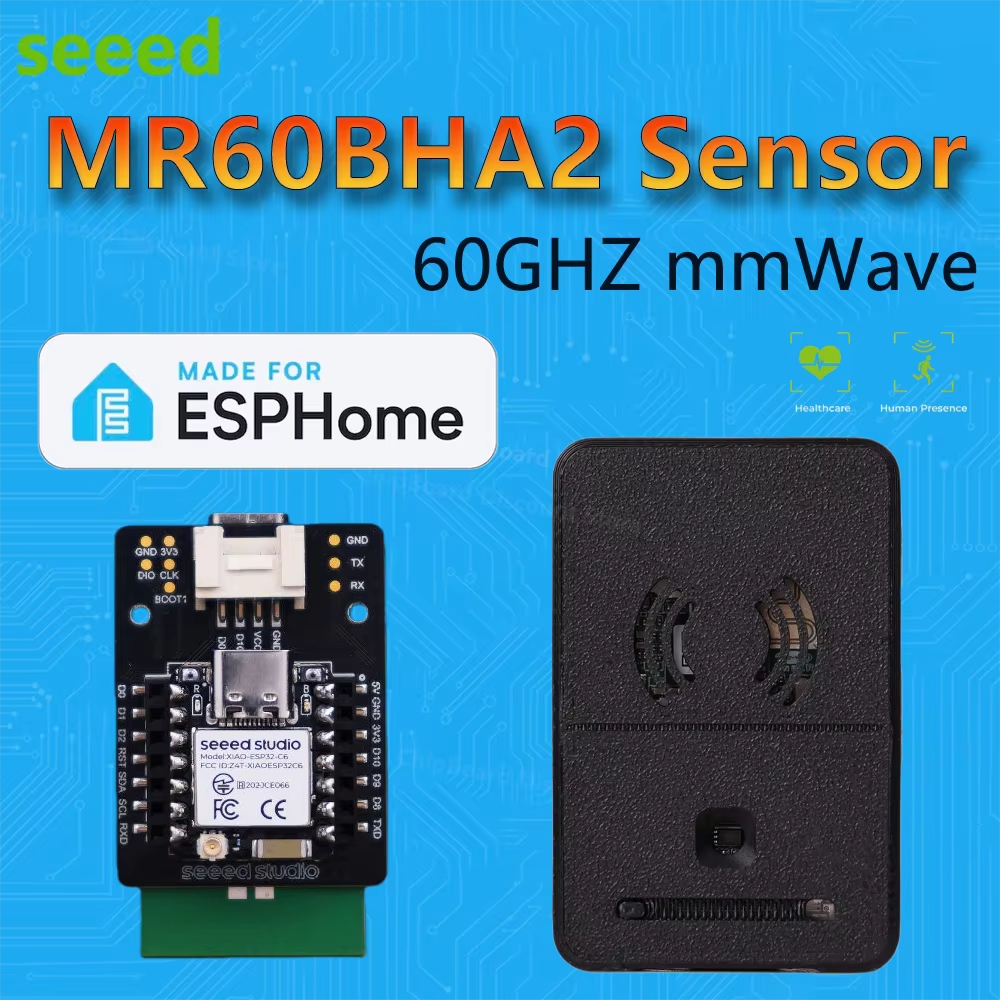Seeed MR60BHA2: sensor de respiración y latidos 60 GHz - imagen 2