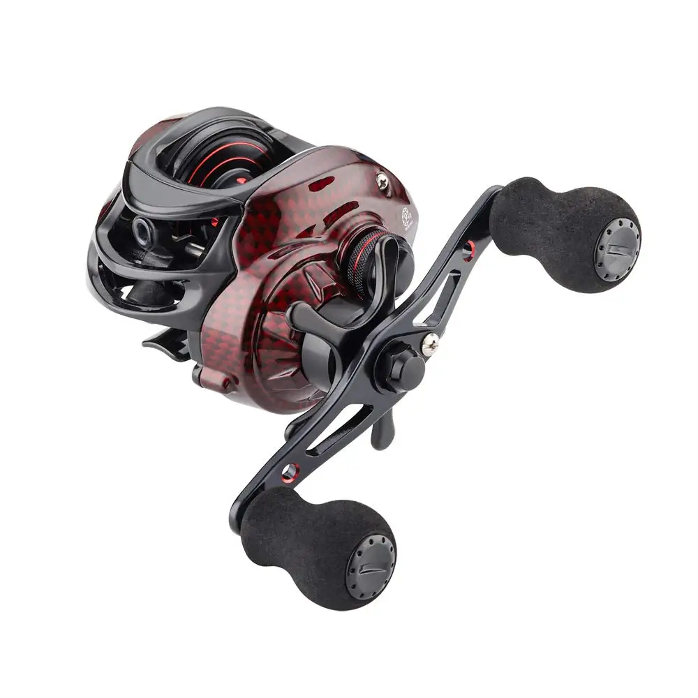 Carrete de pesca FISHDROPS con freno magnético y bobina CNC - imagen 2