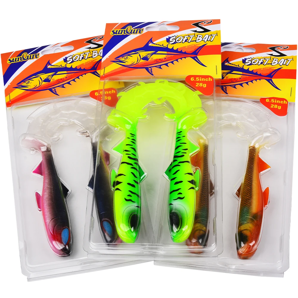Señuelo 3D con ojo – Pez y cola paleta para barracuda y trucha - imagen 2