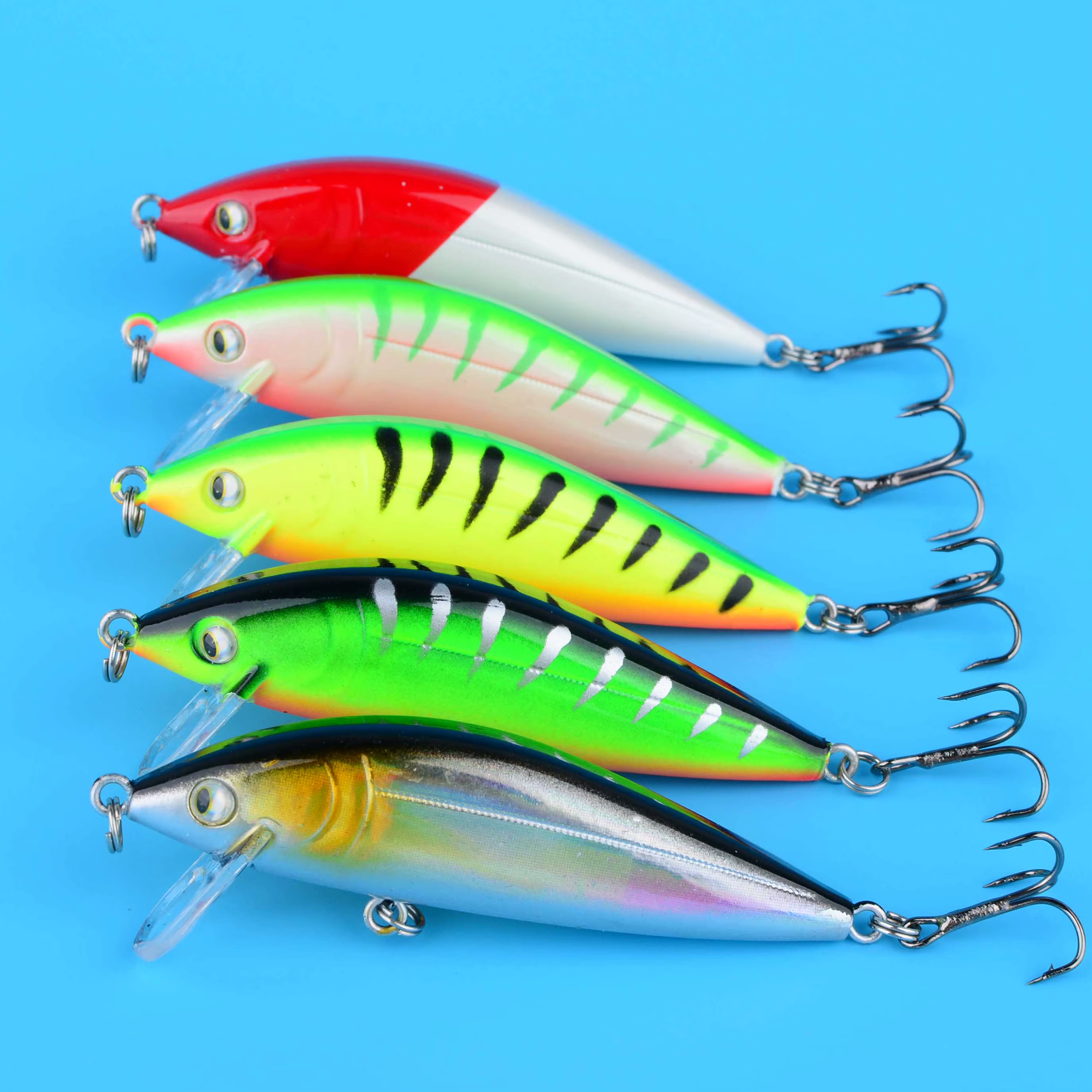 Señuelo CrankFish Minnow Wobbler con ojos 3D – acción realista - imagen 3