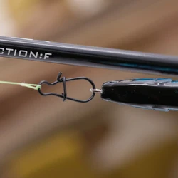 FishTrip Duo Lock Snap con mosquetón conector acero inox de pesca
